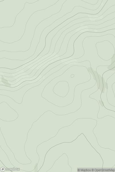 Thumbnail image for Carn a' Bhodaich [Killilan to Inverness] showing contour plot for surrounding peak